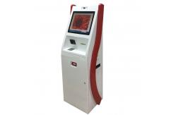 China Customized Airport Self Check In Machine Wth 1000 Banknotes Cash Acceptor supplier