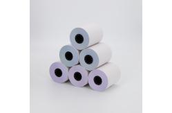 China High Smoothness Blueblack Imaging Jumbo Thermal Paper Roll For POS Machine supplier