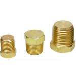 API 20 Bar DN 1 UNS C70600 Round Threaded Hex Plug