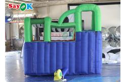 China Inflatable Bouncy Slides Kids Inflatable Water Slide Pool Backyard Double Slide Jumping Bouncer supplier