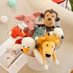 Colorful Cute Plush Dolls Multiple Animals Images For Gift / Decorations for sale