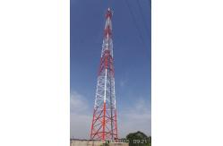 China 3leg 4leg Telecommunication Steel Tower Angular Galvanized Sst 49m supplier
