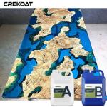 Clear Glassy Deep Pour Epoxy Resin Resists Scratching And Yellowing for sale