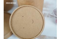 China Recyclable Salad Disposable Paper Soup Bowls With Lids supplier