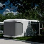 Custom Resort Hotel Movable Home 28 Square Meters Space Capsule Container Houses for sale
