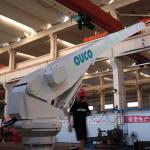 Marine Barge 5M Telescopic Offshore Pedestal Cranes for sale