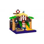 Pirate Themed PVC 4x4.5x4.5m Inflatable Jump House Combo for sale