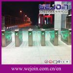 Optical Turnstiles Flap Barrier Gate with 600mm Organic Glass Wing