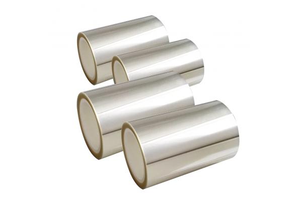 High-performance wafer dicing tape with printability and flame retardancy