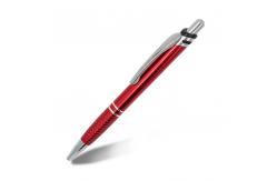 China High Quality Customized Aluminum Barrel Ballpoint Pen Retractable Ball Pen With Logo supplier