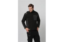 China Mens Winter Softshell Jacket , Stretch Windproof Work Jacket supplier