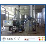Fresh Milk / Pouch Milk / Dairy Milk Processing Plant , 1000 - 6000LPH Milk Powder Plant for sale