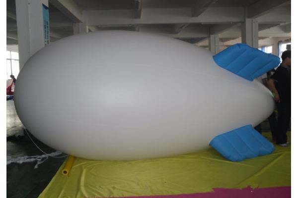 Inflatable flying blimp for sale　/ white blimp for sale