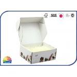 Matte Lamination Corrugated Mailer Boxes E Flute For Jewelry Wrapping Shipping for sale