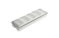 China Waterproof Maintained Bulkhead LED Emergency Lights With 3 Hours Operation supplier