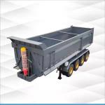 4 Axle 60 Ton Transport Coal Ore Sand Bauxite Manganese Marble Rock Steel Building Material End Dump Back Tipper Semi Trailer for sale