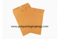 China 6x9 9x12 10x13 Golden Brown Paper Self Adhesive Envelope File supplier