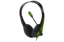 China Wired Educational Headphone For PC With Gun Mic supplier