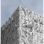 Ventilated Aluminium Curtain Wall External Cladding Veneer Facade for sale