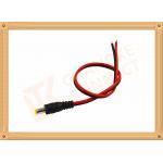 Custom Cable Assembly Red And Black With Male Connector , Camera Power Cable for sale