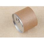 Good Moisture Composite Paper Cans Packaging Different Diameter Food Grade