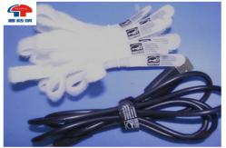 China Heavy Duty White Hook Loop Cable Ties Bulk ,  Reusable Cable Ties supplier