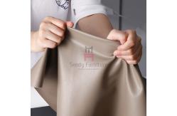 China Thickness 2.0mm Furniture Upholstered Micro Fiber Leather Lichee Grain supplier
