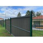Height 3030mm Curve V Mesh Security Fencing With Peach Post for sale