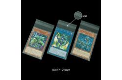 China CPP Small Card Sleeves 60x87mm Pokemon Resealable Card Sleeves supplier