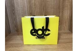 China CMYK 4C Offset Printing 250gsm Coated Paper Shopping Bags FSC Certificated supplier