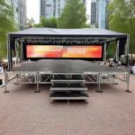 Outdoor Concert Stage Platform Round Square Aluminium Staging Platform for sale