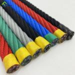 16mm Diameter Polypropylene Multifilament Rope For Children's Outdoor Playground Climber And Swing 6 Strand Structure for sale