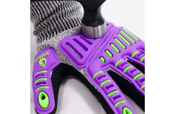 China Heavy Duty Nitrile Sandy Impact Resistance Hand Gloves For Industrial Use supplier