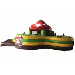 Inflatable Mushroom Fun City Round Shape UV - Resistance NO Lead for sale