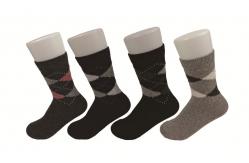 China Elastic Persistent Knitted Womens Warm Winter Socks With Antibacterial Fabrics supplier