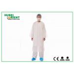 Splash-Proof PE Disposable Protective Gowns Set For Nurses or Doctors use for sale