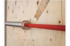 China Hard CR Plating Polishing 2.2m 1500lbs Weight Lifting Bar supplier