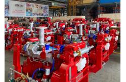 China 163KW 1500rpm Speed Diesel Engine For Fire Fighting Pump , NFPA20 Standard supplier