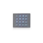Panel Mount Keypad 16 Button 0.45mm Short Stroke Metal Numeric Keypad for sale