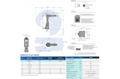 China High Precision Welding Robot Arm With Repeatability Of ±0.01mm And 8KG Payload supplier