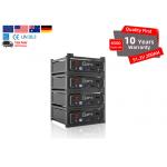 Rack Batteries Cabinet 48v 100ah 200ah Rack Battery Installation BMS Management System for sale