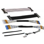 Explosion Proof ZIF 36 AWG 80mm Flat Flex Cable for sale