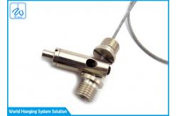 China Durable Steel Wire Suspension Hanging Kit For Ceiling Light Adjustable Height supplier