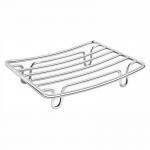 Stainless Steel Rust Proof Self Draining Bar Soap Dish Holder for Shower Bathroom for sale