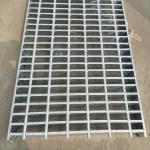 Hot Dip Steel Grating Galvanized Platform Load Bearing Machine Pressure Welded for sale