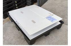 China 100Kg Bulk Plastic Pallet Box Collapsible Pallet Crate Containers 810x610mm supplier