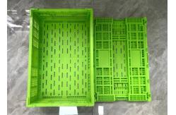 China 20kg Loading Vegetable Fruit Collapsible Plastic Crates supplier