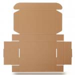 Bulk Cheap Custom Logo Blank Kraft Cardboard Paper Boxes For Packaging