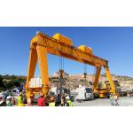 Heavy Duty RTG Mobile Gantry Crane 10t~200t Load Capacity With 10~50m Span for sale