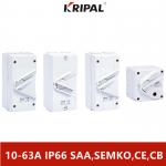 IP66 10-63A 250V 440V UKF series Weatherproof Outdoor Lever Switch for sale